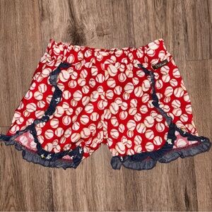 Matilda Jane Platinum Baseball Shorts